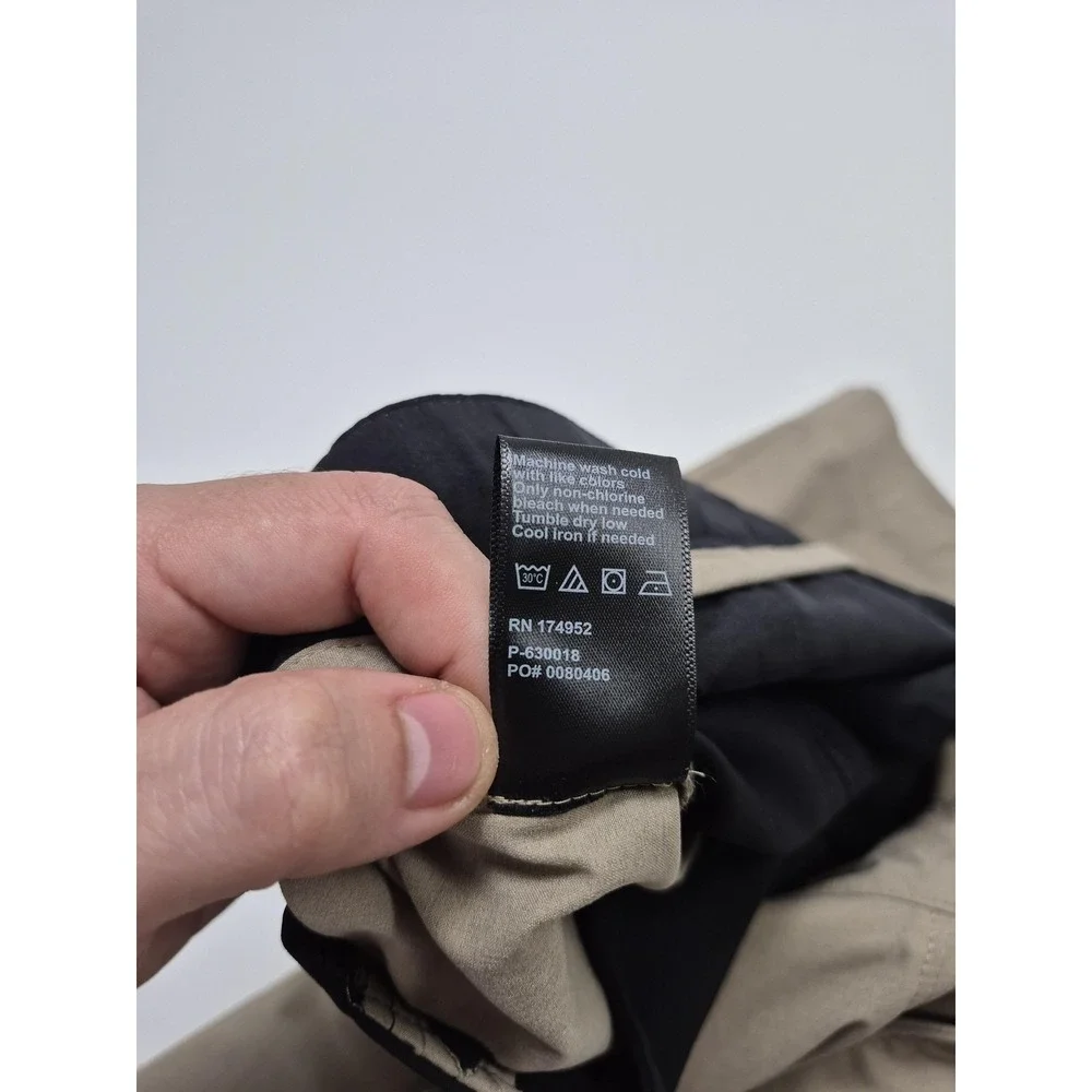 Proof Nomad Shorts Mens 32 Beige Chino Stretch Drawstring Huckberry FLAW